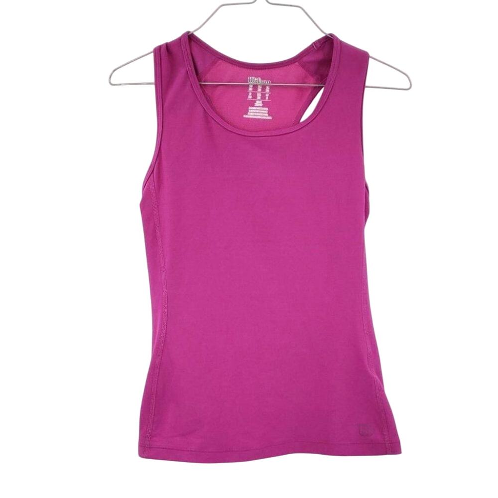 WILSON Magenta Workout Tank Size XS